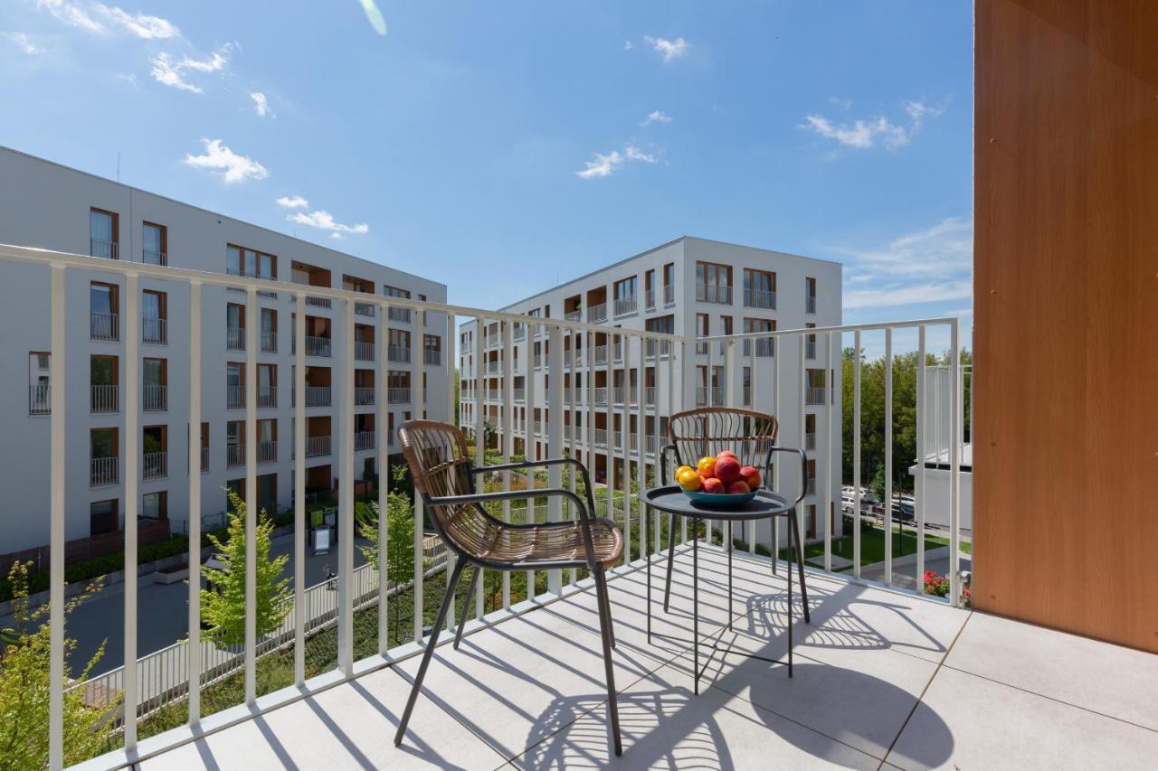 Modern Apartment With Balcony Warsaw Mokotow Aignera By Noclegi Renters Exterior photo